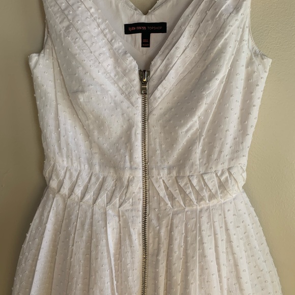 TOPSHOP X KATE MOSS WHITE DRESS 4 - Picture 3 of 12